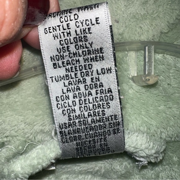 Ann Lewin New York Robe Light Green with Belt Size Small - Picture 6 of 7